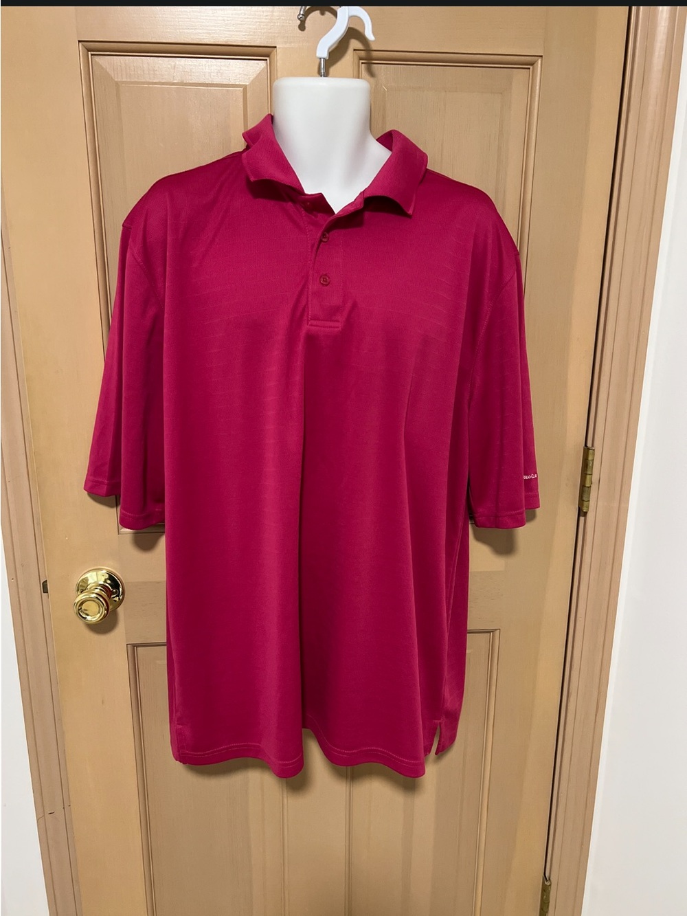 Beverly Hills Polo Club Shirt Short Sleeve Polo XL Tall Magenta
